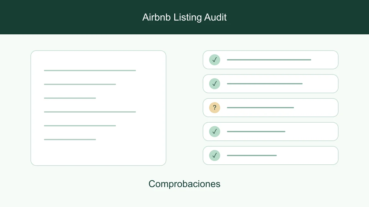 Los datos del anuncio organizados en información respaldada, poco clara y no disponible