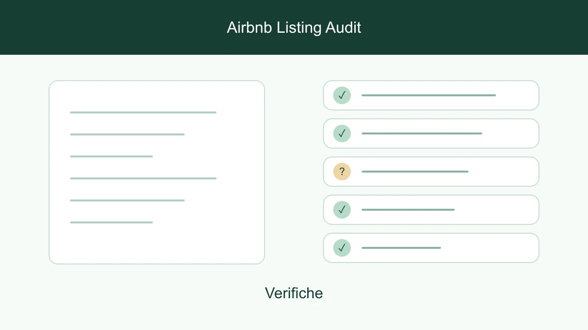 Dati dell’annuncio organizzati in informazioni supportate, poco chiare e non disponibili