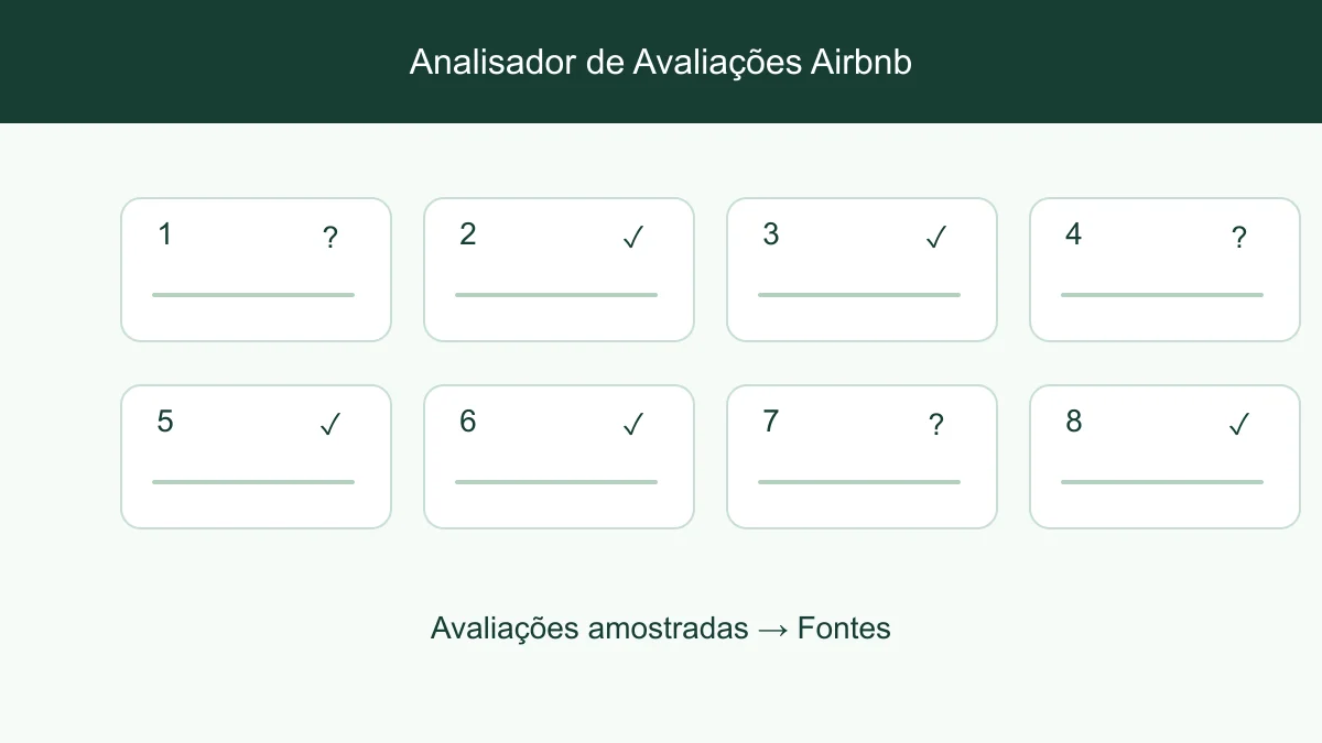 Evidência de avaliações ligada a uma melhoria nas instruções de chegada