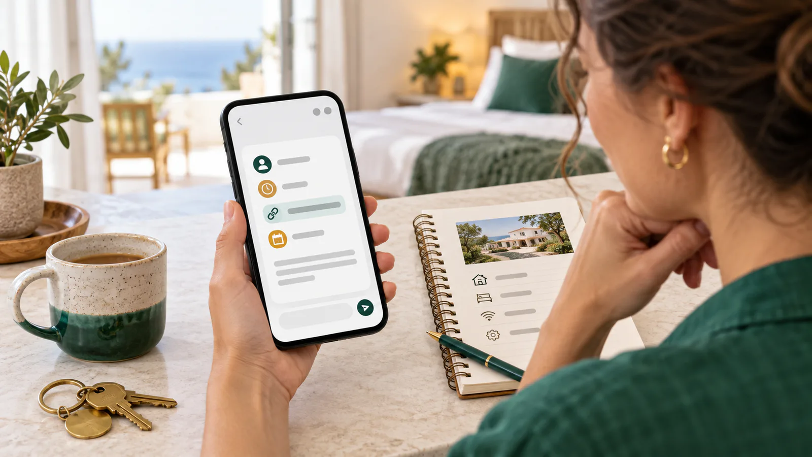 Anatomy of a safe vacation rental quick reply with context, verified answer, next step and information boundary