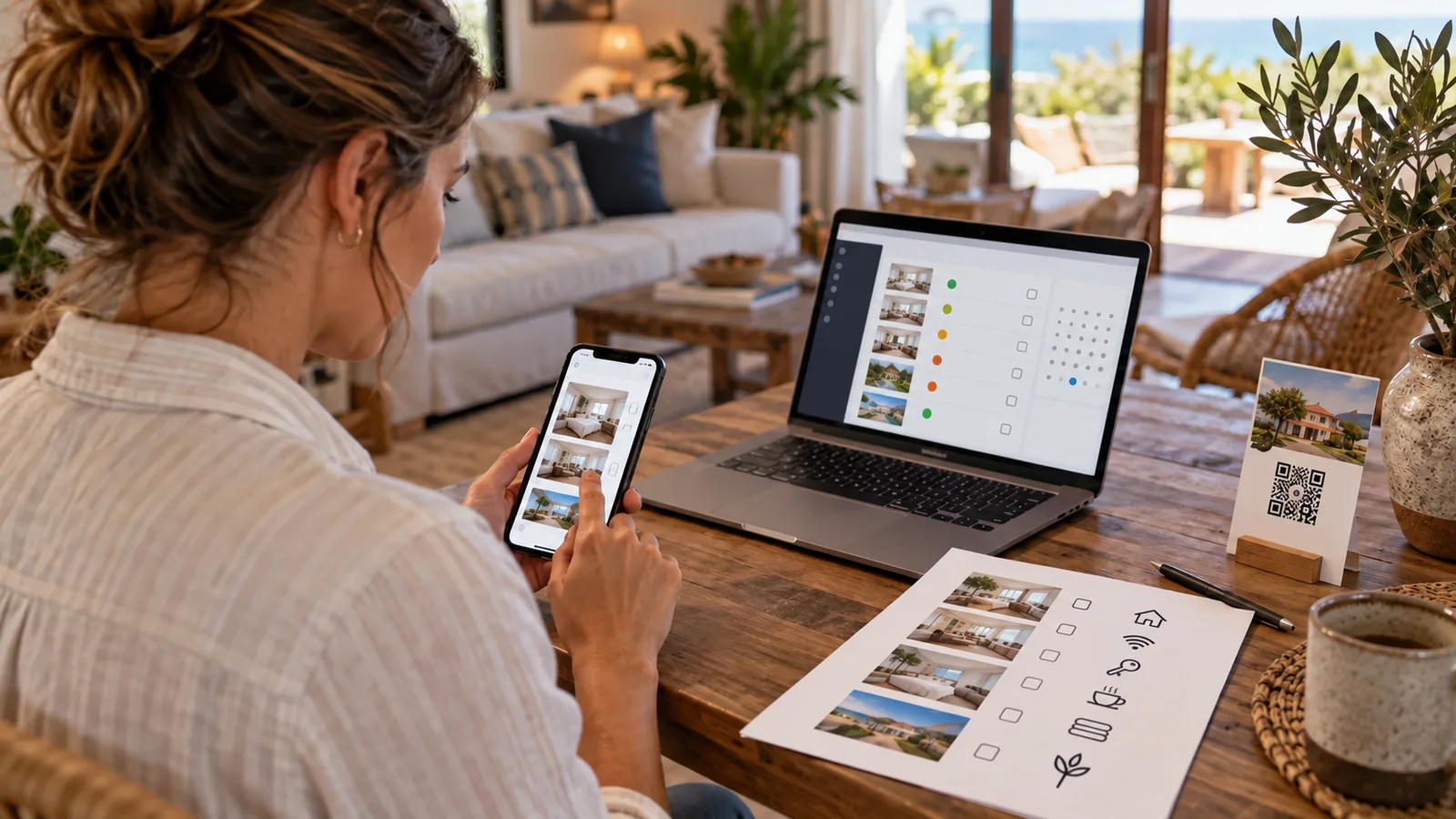 GuestGPT virtual concierge AI assistant in guest guide builder interface