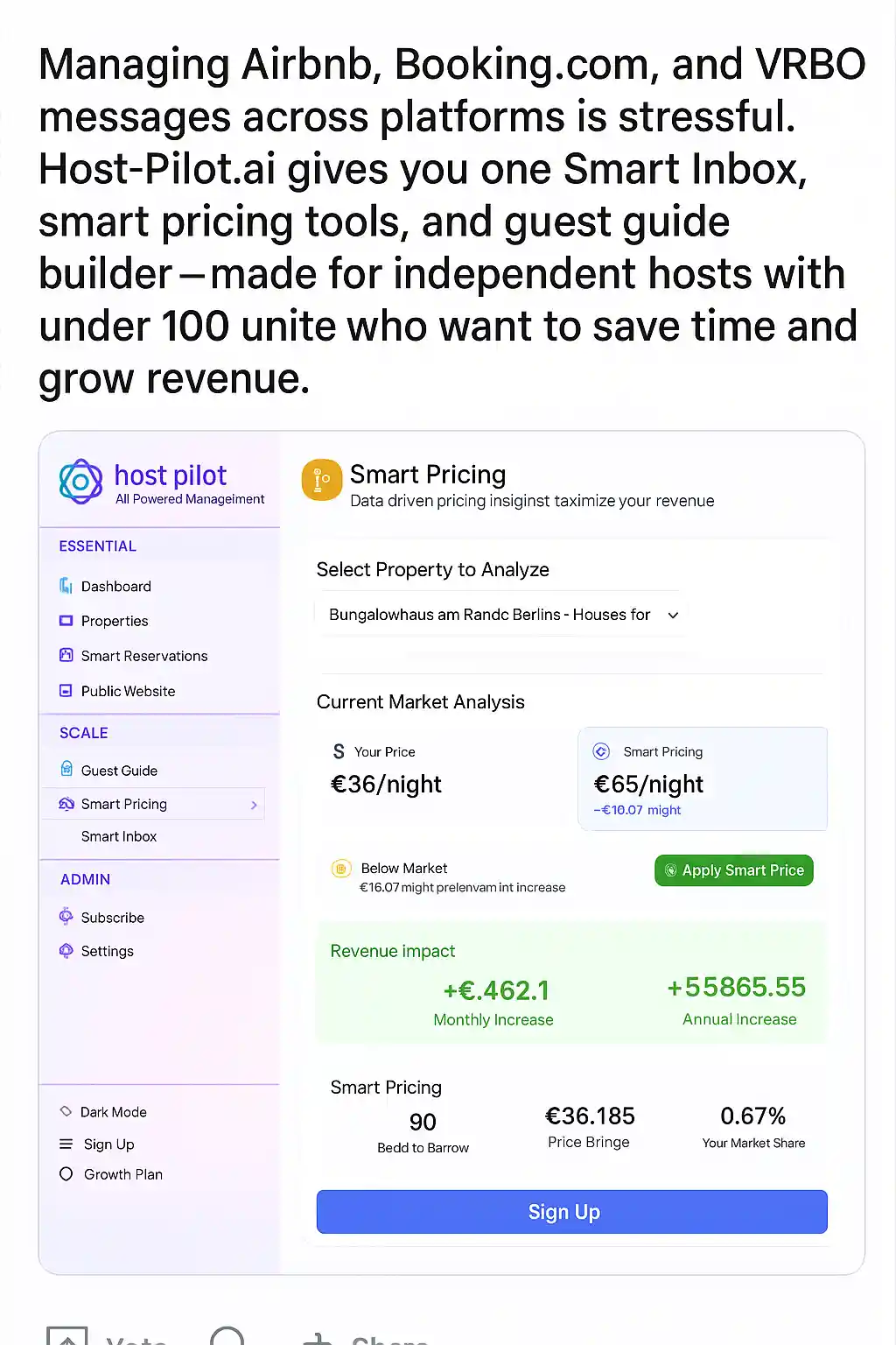 Vista multi-soluciones de propiedad